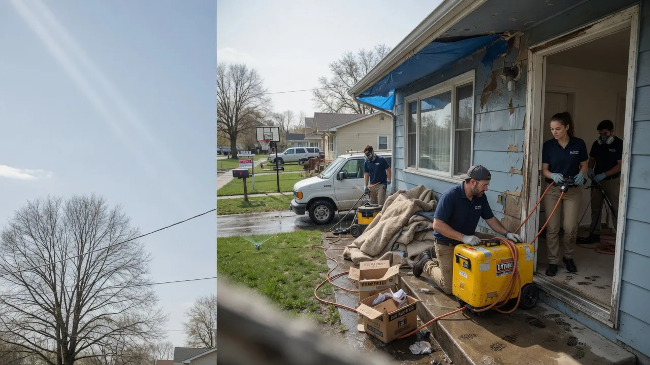 Basement Flood Cleanup in Nazareth, TX near me